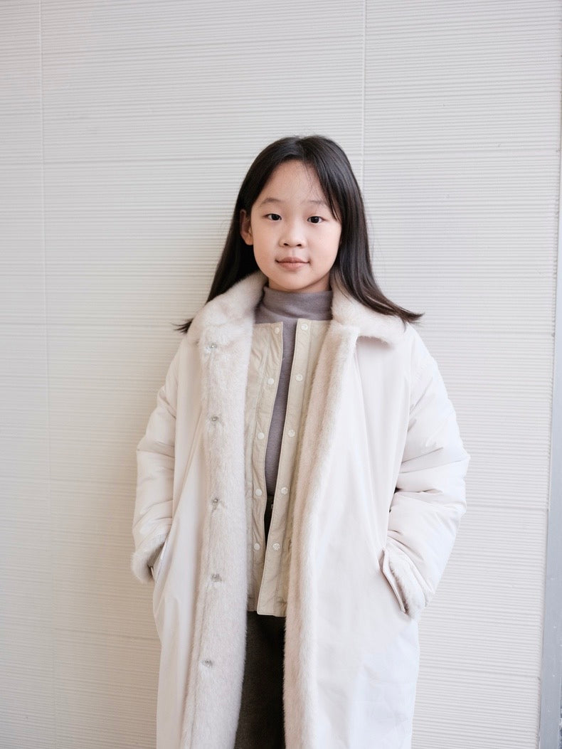 Reversible Fur Coat- Kid's