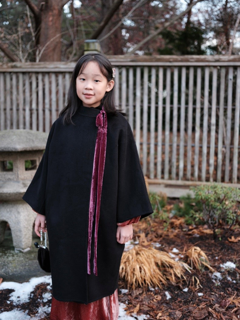 Cashmere Cape Coat- Kid's