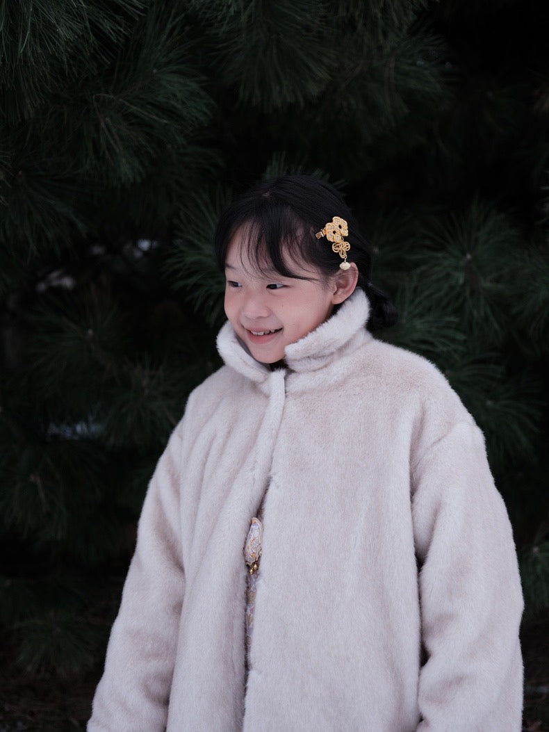 Reversible Fur Coat- Kid's