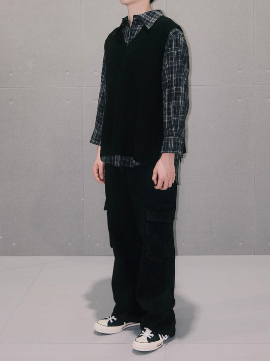 Black Antifit Denim