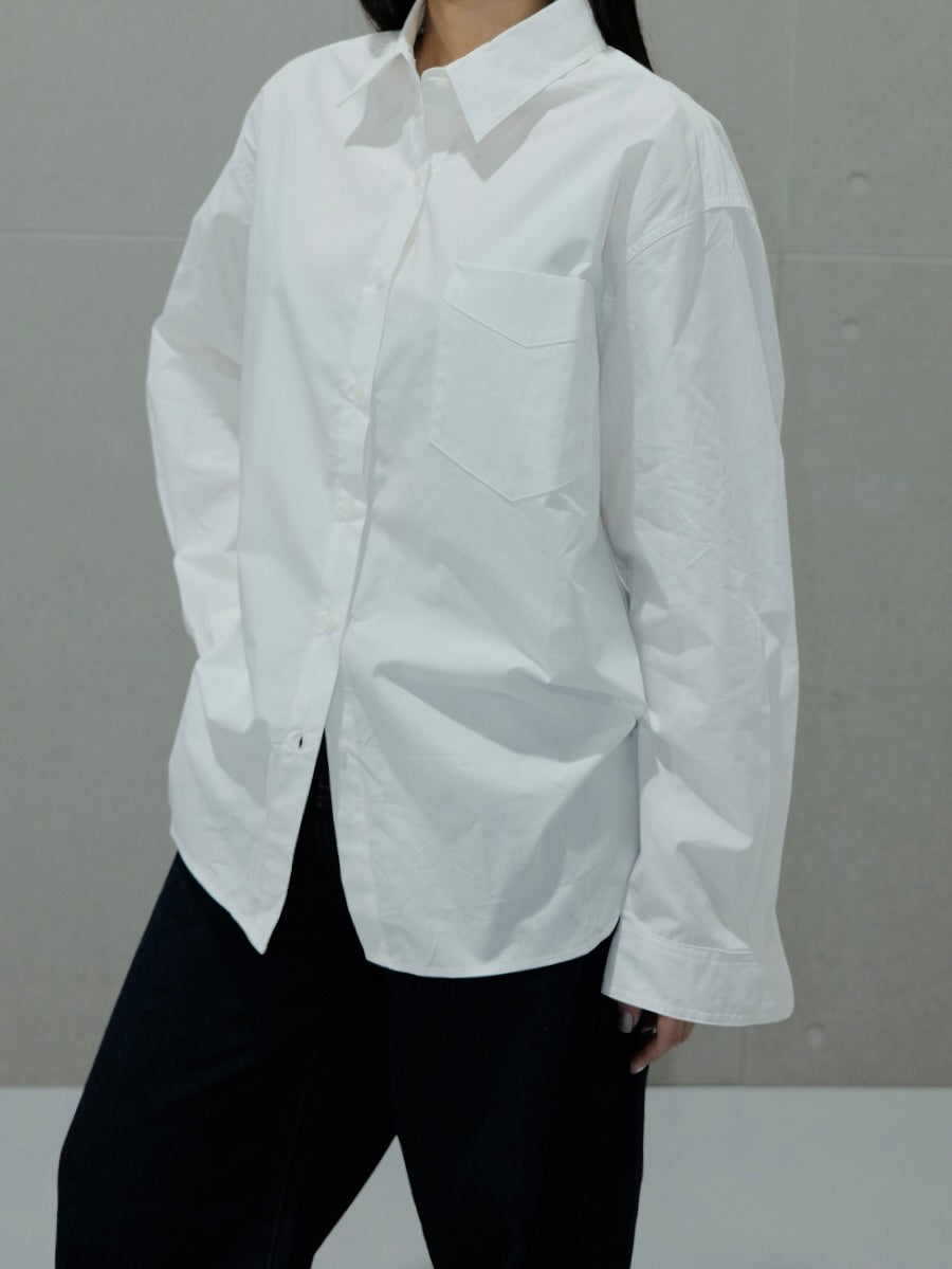 Relaxed Oxford Shirt in White