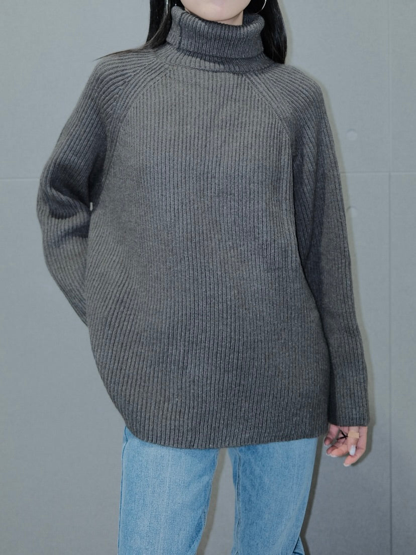 Wool Turtleneck Sweater