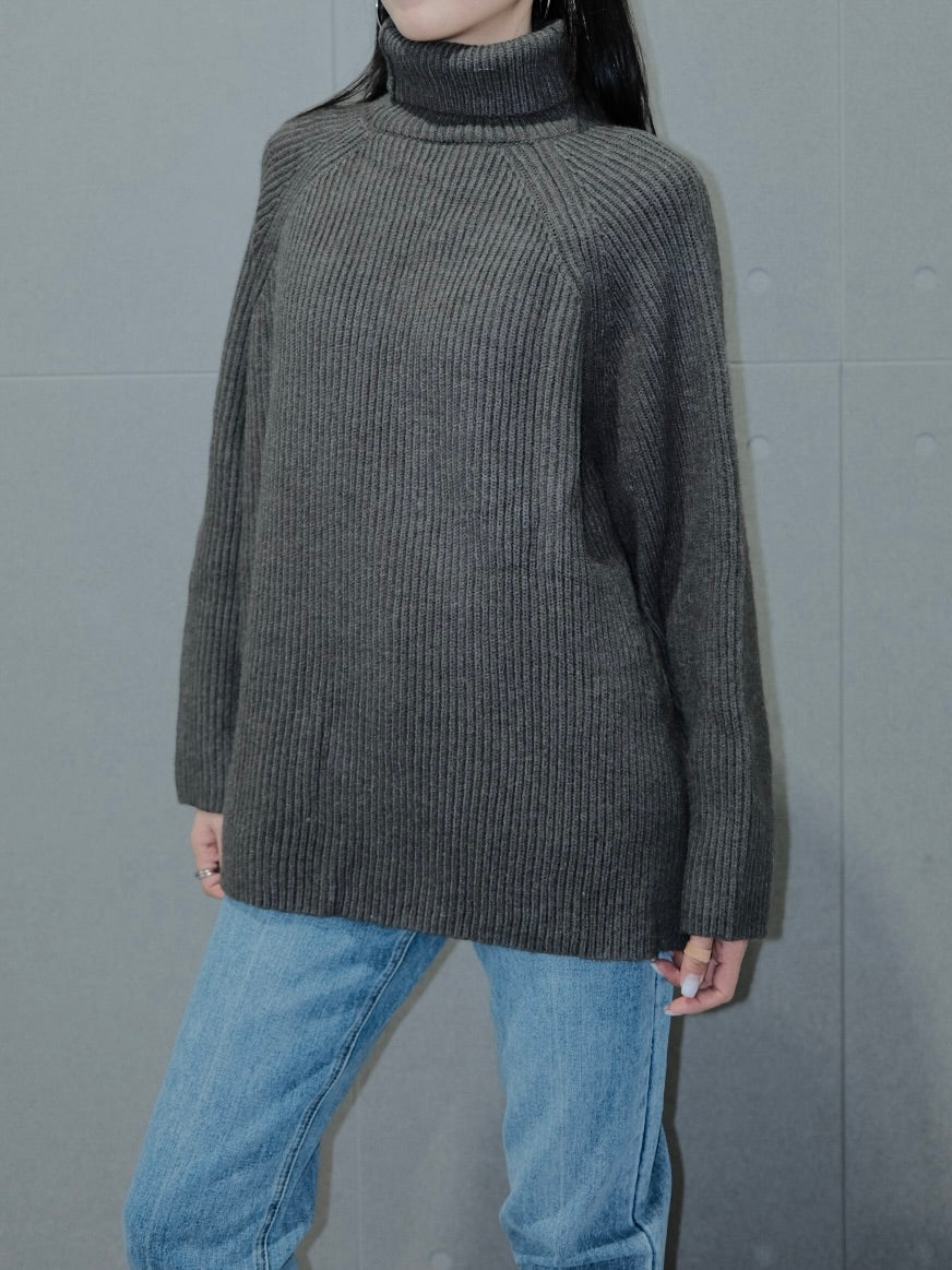 Wool Turtleneck Sweater