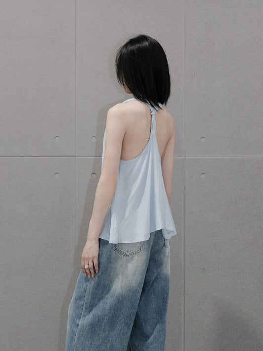 Linen Knot Tank Top