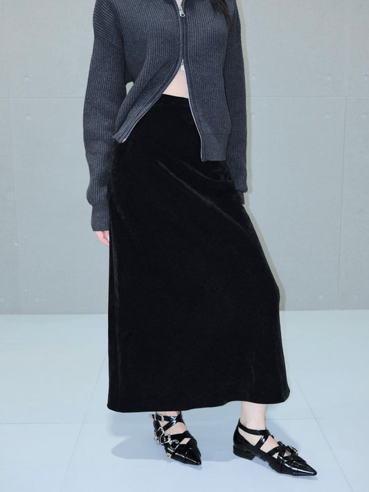 High-Rise Maxi Skirt