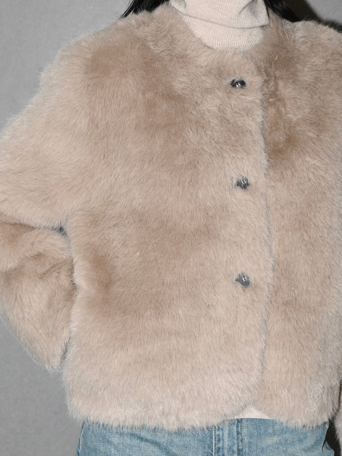 Faux Fur Short Coat