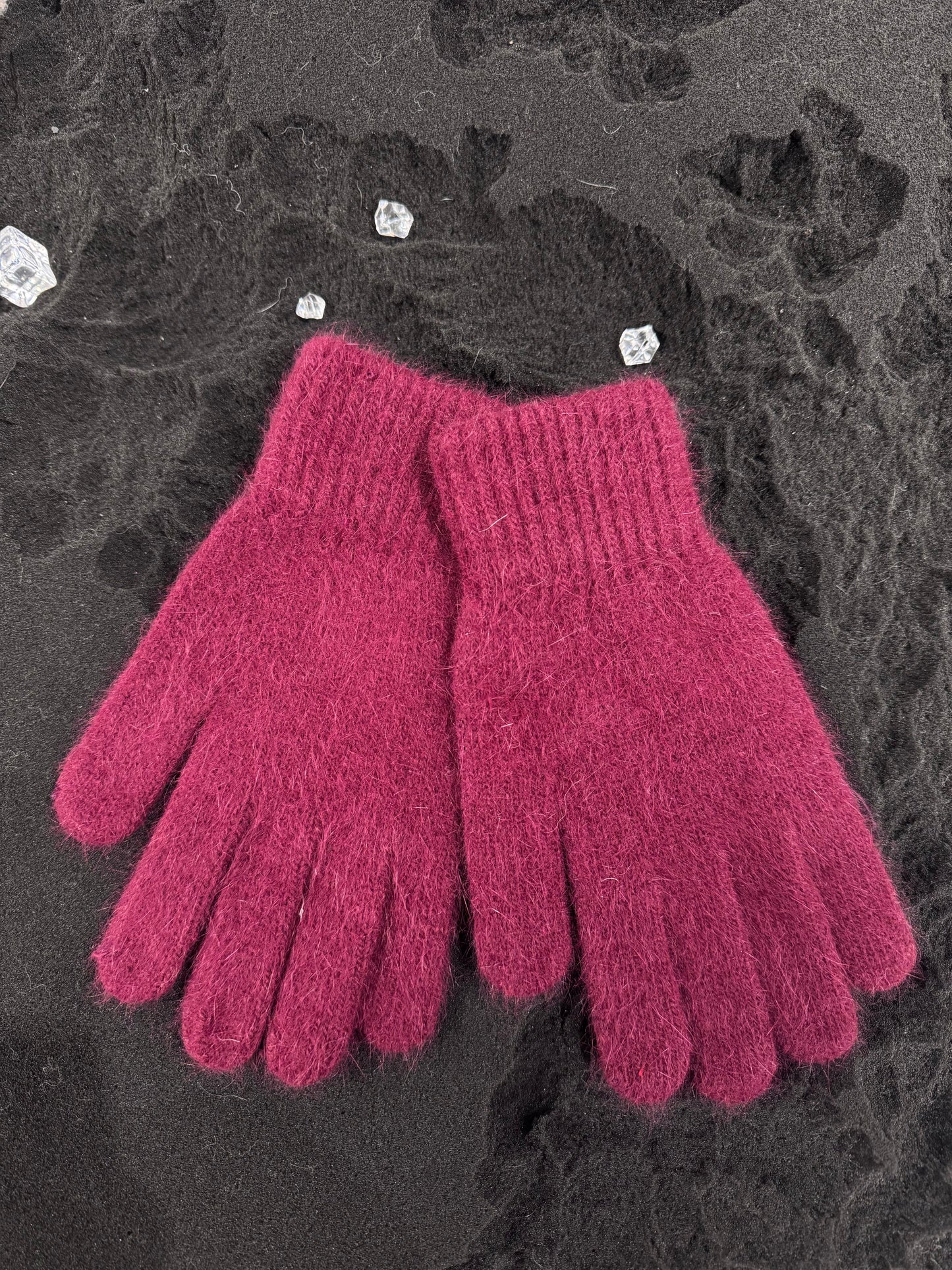 Rabbit Fur Gloves