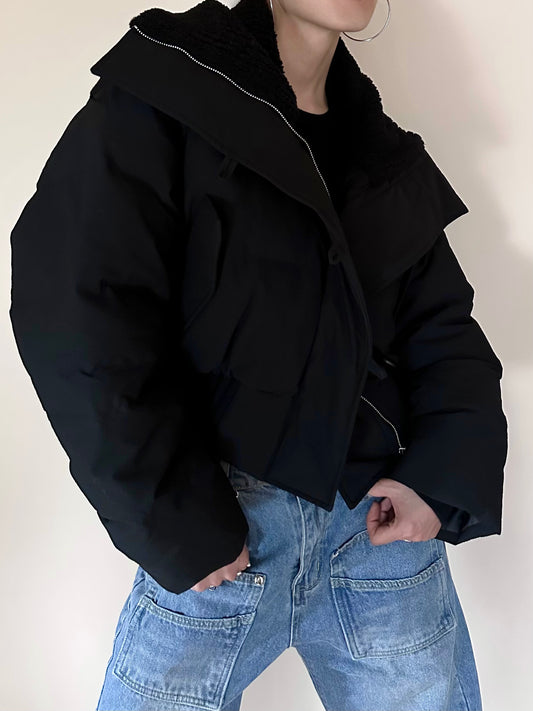 Cropped Puffer Jacket