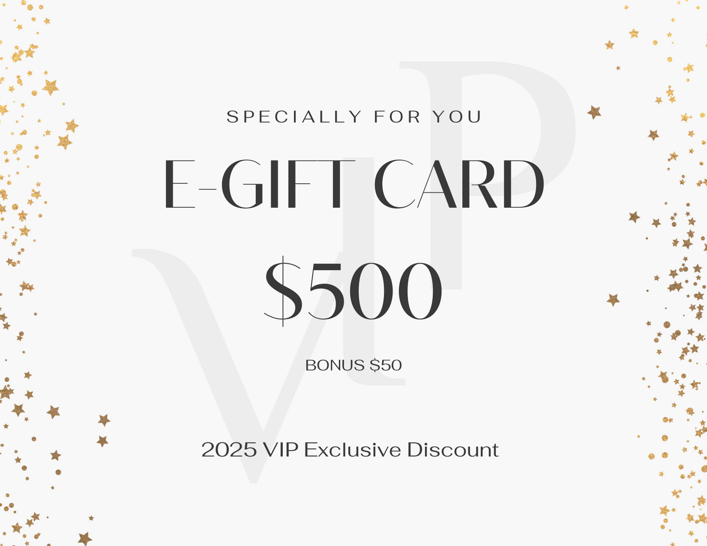 VIP eGift Card